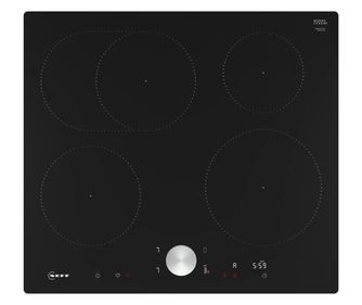 Neff T56PTF1L0 нагревателна плоча Черен Вграден 60 см Зона за индукционна плоча 4 zone(s)