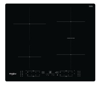 Whirlpool WB B8360 NE Crno Ugradbeni 59 cm Indukcijska ploča sa zonom 4 zone(s)