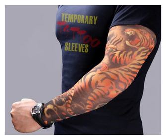 Maneca tatuata 3D Print - Imita un tatuaj real 100% - Body art tattoo maneca V4