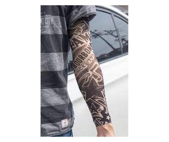 Maneca tatuata 3D Print - Imita un tatuaj real 100% - Body art tattoo maneca V6