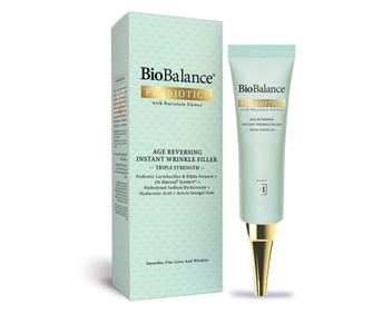 Ser pentru umplerea ridurilor, Age Reversing Instant Wrinkle Filler, Probiotics, Bio Balance, 30 ml