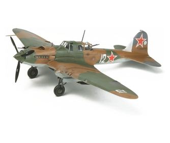 Tamiya 60781 Ilyshin IL-2 Shturmovik támadórepülőgép műanyag modell (1:72)