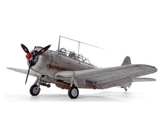 Academy USN SBD-1 Pearl Harbour repülőgép műanyag modell (1:48)