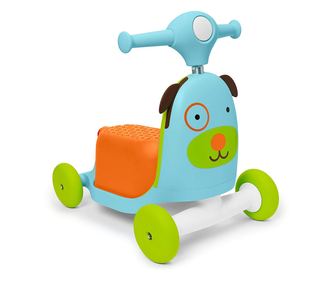 Skip Hop Zoo 3in1 Kutya Robogó - Színes