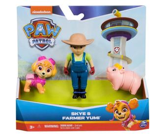 PAW Patrol Skye, Farmer Yumi & Piggie