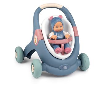 Little Smoby 3 az 1-ben babakocsi babával