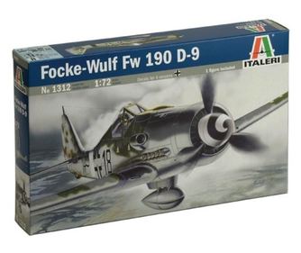 Italeri Focke Wulf FW-19 D-9 vadászrepülőgép műanyag modell (1:72)