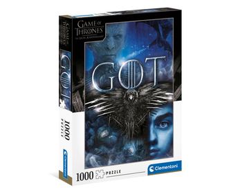 Clementoni Game of Thrones Puzzle (cu imagine) fierăstrău 1000 buc. Televiziune/filme