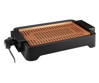 Бездимна скара Oliver Voltz OV51015L, 1500W, 37x24 см, Незалепващо покритие, Черен/Оранжев
