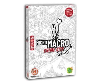 Joc de masa, MicroMacro Crime City, 12 +, 1-4 jucatori