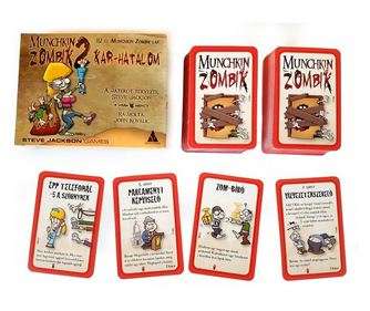 Delta Vision Munchkin Zombik 2 - Kar-hatalom társasjáték (17442)