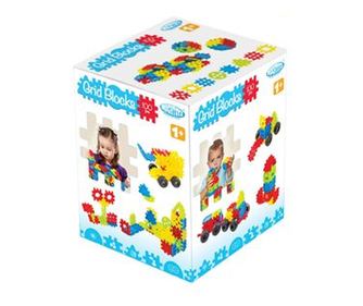 MOCHTOYS KOSTKY GRID BLOCKS MŘÍŽKA 100 DÍLKŮ