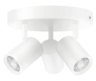 WiZ 8719514554511 Inteligentny Reflektor Ściemnialny, Biały, 4,9 W