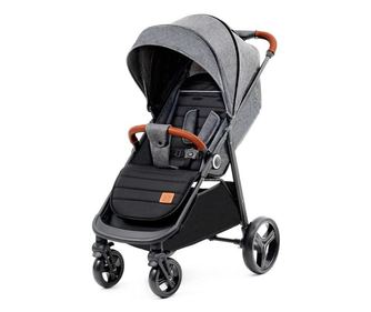 Carucior sport, ultra compact, Kinderkraft Grande Plus, 0-22 kg, grey