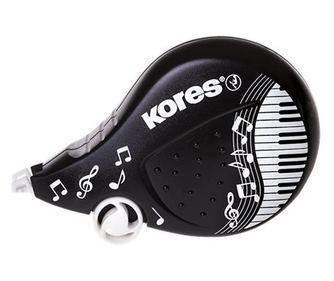 Kores Scooter Black&White Hibajavító roller 8m - Vegyes szín
