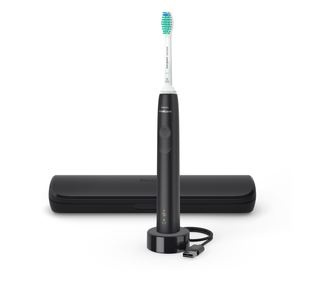 Philips 3100 series HX3673/14 електрическа четка за зъби За възрастни Sonic четка за зъби Черен