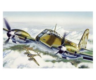 Italeri: ME 410 Hornisse repülőgép fém makett ( 1:72)