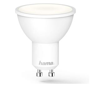 LED лампа смарт Hama, Wi-Fi, GU10, 5.5W, (40W), 400 lm, Бяла светлина, Енергиен клас G