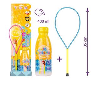 TUBAN Obręcz do baniek mydlanych z płynem 400 ml