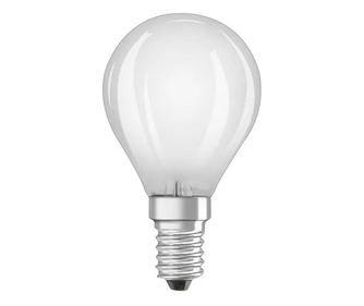 Osram LED žárovka kulička mat 4W = 40W 2700K