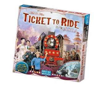 Days of Wonder Ticket to Ride Map Collection: 1 Team Asia & Legendary Asia (14485-184)