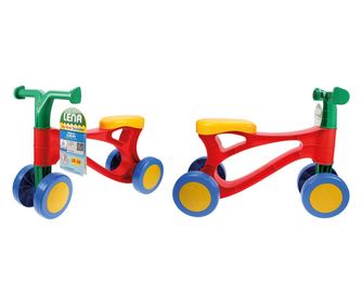 Lena My First Scooter Multicoloured Dječje Skuter s četiri kotača Plavo, Zeleno, Narančasto, Crveno