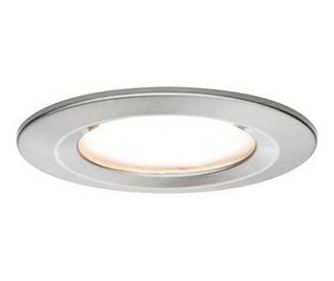 Vgradna LED svetilka za kopalnico 6,5 W IP44 Paulmann Nova, mat nerjaveče jeklo