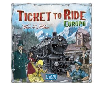 Ticket to Ride Európa stratégiai játék