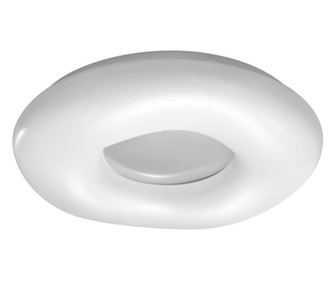 Ledvance Ceiling Cromo Smart + Wifi nastavljiva barvna temperatura, pametna stropna svetilka 500mm bela/krom (40580754864)