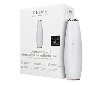 Geske GK000013SL01 6 в 1 Интелигентен ултразвуков уред за лифтинг на лице, Pearl
