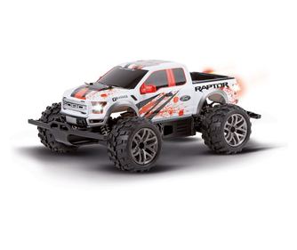 Carrera Samochód RC Ford F-150 PX Profi 1:18 biało-pomarańczowy