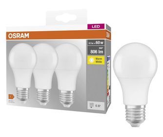 OSRAM BASE CLASSIC A 60 FR LED lampa s päticou E2