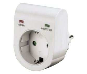 Hama 00047771 túlfeszültségvédő Fehér 1 AC kimenet(ek) 230 V