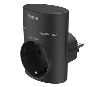 Hama 223322 Smart Plug 3680 W Haus Schwarz