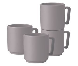 Σετ 4 κούπες Taupe Collection Berlinger Haus BH 10011