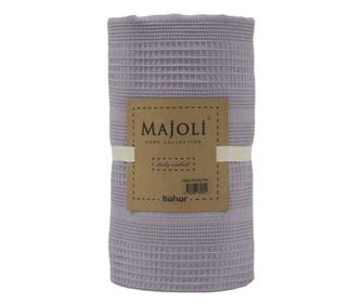 Cuvertura Waffle 220 x 240 cm, Majoli Bahar, 100% bumbac, 220 gsm, Mov, Viola