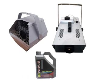 Paket aparata za balone, profesionalni aparat za dim i 5 l tekućine za dim, IdeallStore®, nehrđajući čelik, daljinski upravljač