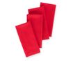 Set 10 Servetele masa Kotonia Home Hotel, 100% bumbac, Ranforce, dimensiunea 35x45 cm, rosu