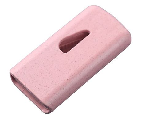 Uređaj za rezanje i pohranu lijekova, Flippy, Roza, Plastika, 8 x 4 x 1.8 cm