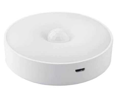 Φωτάκι Νυχτός LED, Flippy, με Αισθητήρα Κίνησης, Φόρτιση USB, 0.6W