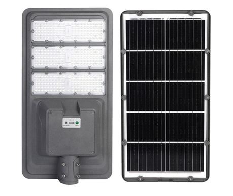 Flippy Solarna ulična svetilka, IP65, Senzor svetlobe, 306 SMD LED, 3000 lm, 40W Panel, 300W Moč, 12-16h Avtonomija Baterije