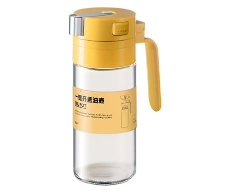 Dispenser pentru Ulei, Cyrax, Deschidere și Închidere Automata a Rezervorul, cu Inducție Gravitationala, 550 ml, 12x7.6x20.5 cm,