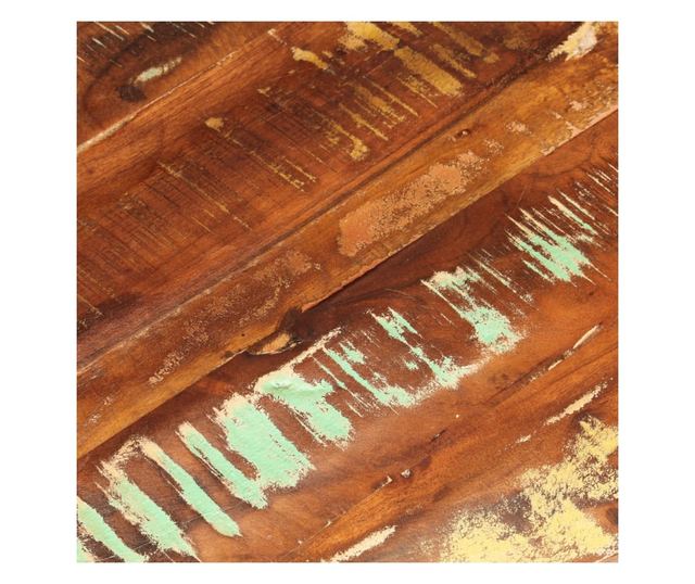 tömör újrahasznosított fa kerek asztallap Ø80 x 1,5 cm