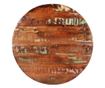 tömör újrahasznosított fa kerek asztallap Ø80 x 1,5 cm