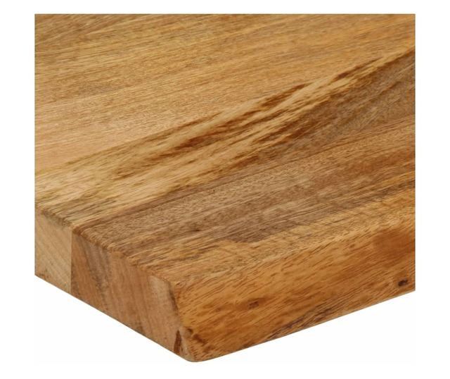tömör mangófa természetes élű asztallap 70 x 20 x 2,5 cm