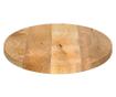 tömör nyers mangófa ovális asztallap 140 x 50 x 3,8 cm