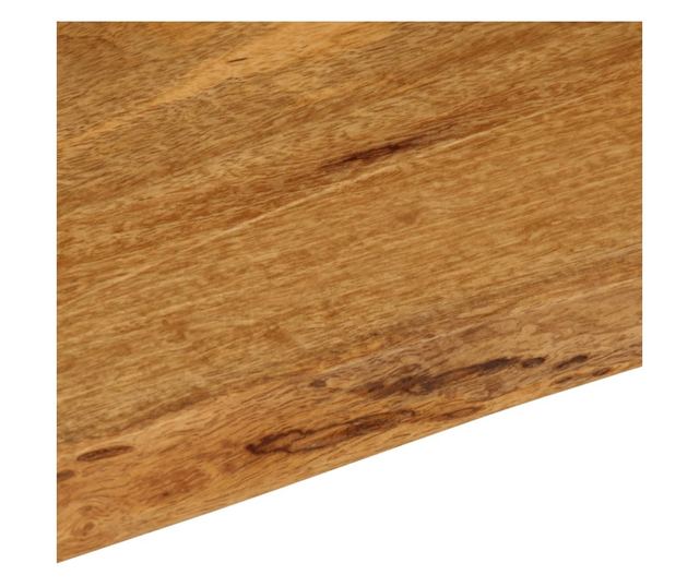 tömör mangófa természetes élű asztallap 180 x 40 x 3,8 cm