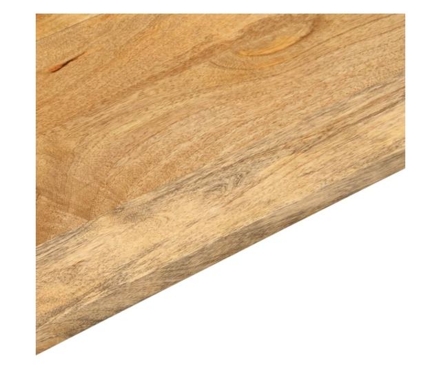 tömör mangófa téglalap alakú asztallap 100x20x2,5 cm