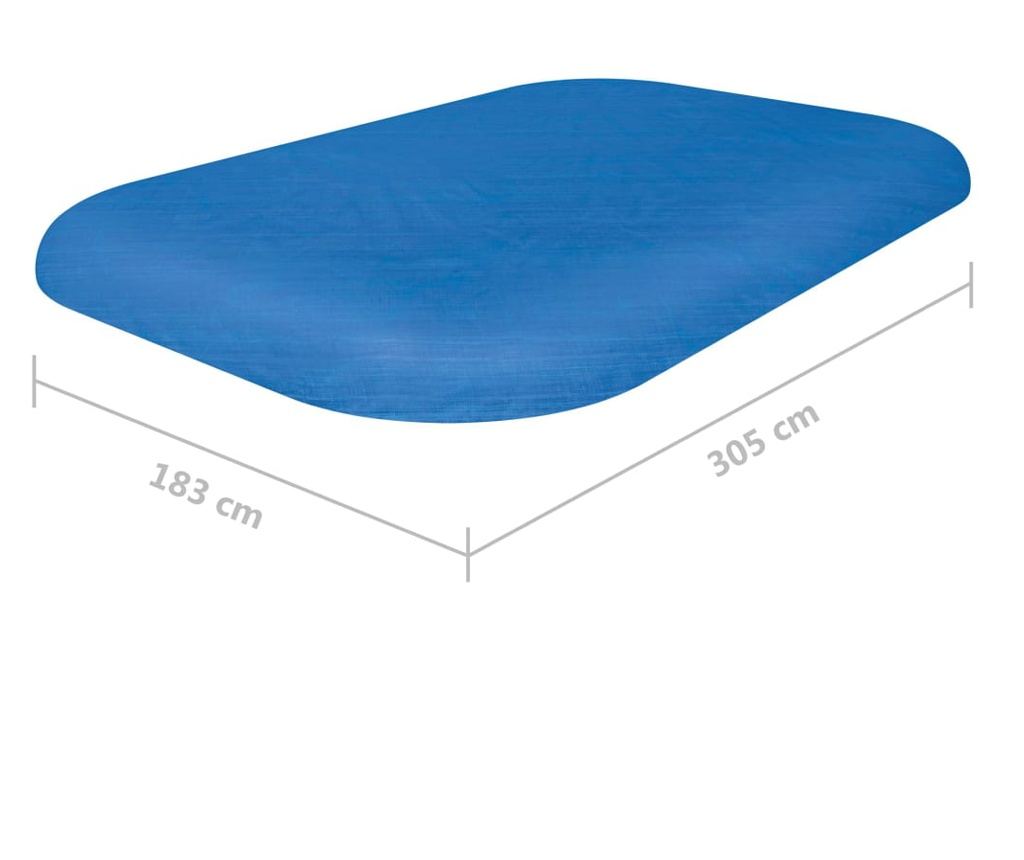 Flowclear medencetakaró 305 x 183 x 56 cm - 6