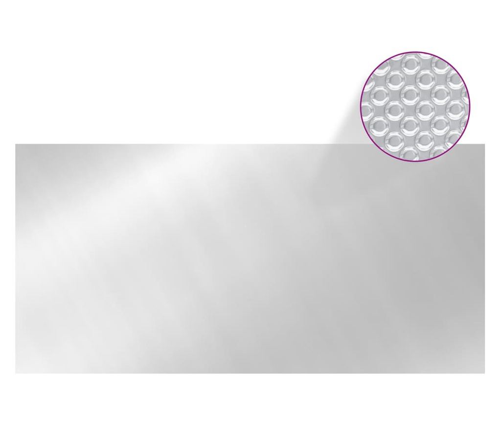 ezüst polietilén medencetakaró 450 x 200 cm - 2